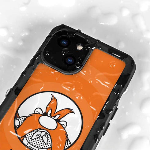 Looney Tunes Yosemite Sam Full iPhone 15 Waterproof Case